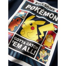 NAME IT Pokemon Sweatshirt Du Navy Blazer